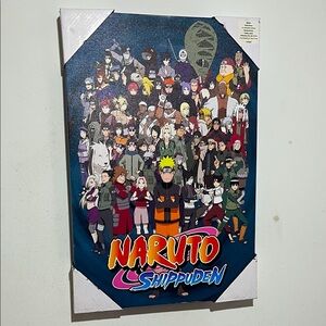 Naruto Shippuden Anime Canvas Art